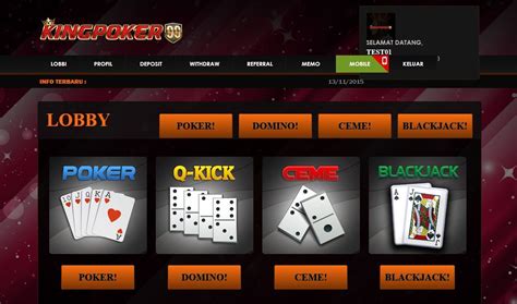 kingpoker99 link alternatif  LINK ALTERNATIF 1; LINK ALTERNATIF 2; TOP PAGES